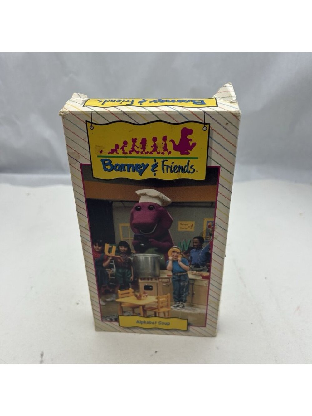 Barney & Friends VHS Tape Alphabet Soup